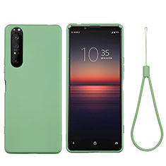Ultra-thin Silicone Gel Soft Case 360 Degrees Cover S01 for Sony Xperia 1 II Green