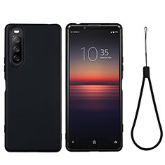 Ultra-thin Silicone Gel Soft Case 360 Degrees Cover S01 for Sony Xperia 10 III Lite Black