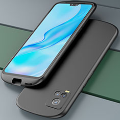 Ultra-thin Silicone Gel Soft Case 360 Degrees Cover S01 for Vivo V20 Pro 5G Black