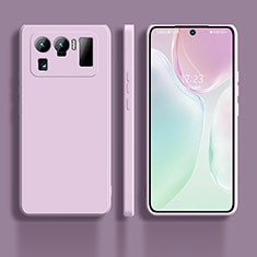 Ultra-thin Silicone Gel Soft Case 360 Degrees Cover S01 for Xiaomi Mi 11 Ultra 5G Clove Purple