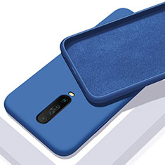 Ultra-thin Silicone Gel Soft Case 360 Degrees Cover S01 for Xiaomi Poco X2 Blue