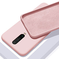 Ultra-thin Silicone Gel Soft Case 360 Degrees Cover S01 for Xiaomi Poco X2 Pink