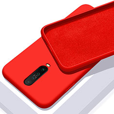 Ultra-thin Silicone Gel Soft Case 360 Degrees Cover S01 for Xiaomi Poco X2 Red