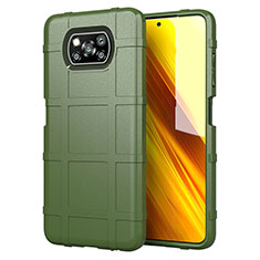 Ultra-thin Silicone Gel Soft Case 360 Degrees Cover S01 for Xiaomi Poco X3 Pro Green