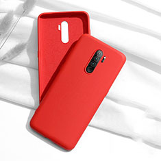 Ultra-thin Silicone Gel Soft Case 360 Degrees Cover S01 for Xiaomi Redmi Note 8 Pro Red