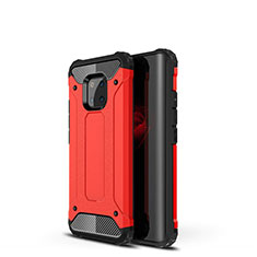 Ultra-thin Silicone Gel Soft Case 360 Degrees Cover S02 for Huawei Mate 20 Pro Red