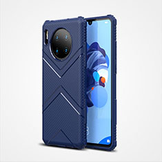 Ultra-thin Silicone Gel Soft Case 360 Degrees Cover S02 for Huawei Mate 30 Pro Blue