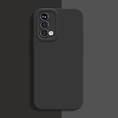 Ultra-thin Silicone Gel Soft Case 360 Degrees Cover S02 for Oppo A74 5G Black