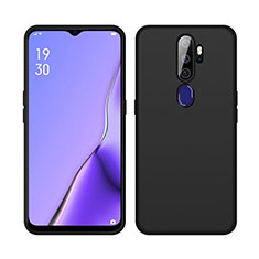 Ultra-thin Silicone Gel Soft Case 360 Degrees Cover S02 for Oppo A9 (2020) Black