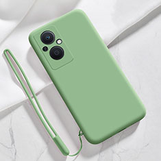Ultra-thin Silicone Gel Soft Case 360 Degrees Cover S02 for Oppo A96 5G Matcha Green