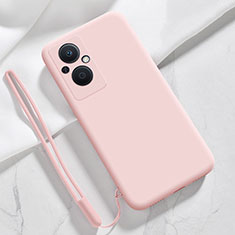 Ultra-thin Silicone Gel Soft Case 360 Degrees Cover S02 for Oppo A96 5G Pink