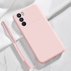 Ultra-thin Silicone Gel Soft Case 360 Degrees Cover S02 for Oppo K9 Pro 5G Pink
