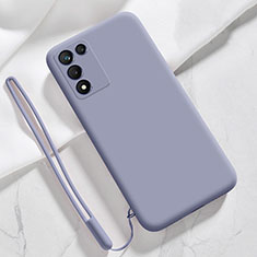 Ultra-thin Silicone Gel Soft Case 360 Degrees Cover S02 for Oppo K9S 5G Lavender Gray