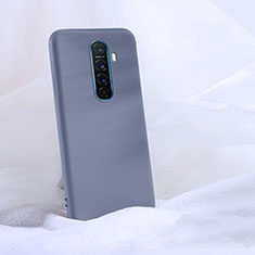 Ultra-thin Silicone Gel Soft Case 360 Degrees Cover S02 for Oppo Reno Ace Gray