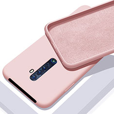 Ultra-thin Silicone Gel Soft Case 360 Degrees Cover S02 for Oppo Reno2 Pink