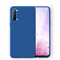 Ultra-thin Silicone Gel Soft Case 360 Degrees Cover S02 for Oppo Reno3 Blue