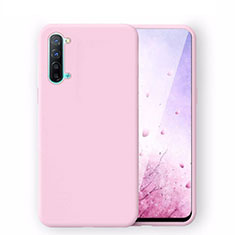 Ultra-thin Silicone Gel Soft Case 360 Degrees Cover S02 for Oppo Reno3 Pink