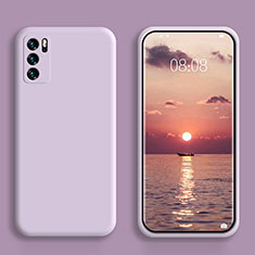 Ultra-thin Silicone Gel Soft Case 360 Degrees Cover S02 for Oppo Reno6 Pro 5G India Clove Purple