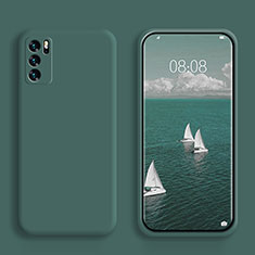 Ultra-thin Silicone Gel Soft Case 360 Degrees Cover S02 for Oppo Reno6 Pro 5G India Midnight Green