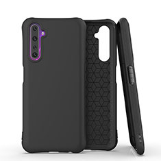 Ultra-thin Silicone Gel Soft Case 360 Degrees Cover S02 for Realme 6 Pro Black