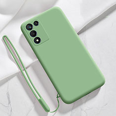 Ultra-thin Silicone Gel Soft Case 360 Degrees Cover S02 for Realme Q3s 5G Matcha Green