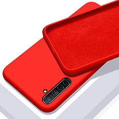 Ultra-thin Silicone Gel Soft Case 360 Degrees Cover S02 for Realme X2 Red
