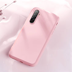 Ultra-thin Silicone Gel Soft Case 360 Degrees Cover S02 for Realme X50 Pro 5G Pink