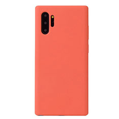 Ultra-thin Silicone Gel Soft Case 360 Degrees Cover S02 for Samsung Galaxy Note 10 Plus 5G Orange
