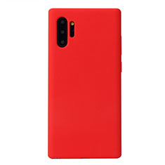 Ultra-thin Silicone Gel Soft Case 360 Degrees Cover S02 for Samsung Galaxy Note 10 Plus Red