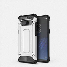 Ultra-thin Silicone Gel Soft Case 360 Degrees Cover S02 for Samsung Galaxy Note 8 Duos N950F White