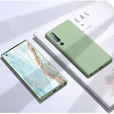 Ultra-thin Silicone Gel Soft Case 360 Degrees Cover S02 for Xiaomi Mi 10 Green