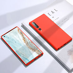 Ultra-thin Silicone Gel Soft Case 360 Degrees Cover S02 for Xiaomi Mi 10 Red
