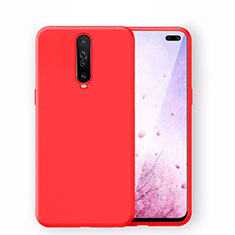 Ultra-thin Silicone Gel Soft Case 360 Degrees Cover S02 for Xiaomi Redmi K30 4G Red