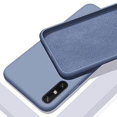 Ultra-thin Silicone Gel Soft Case 360 Degrees Cover S03 for Huawei Enjoy 10e Gray