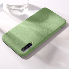 Ultra-thin Silicone Gel Soft Case 360 Degrees Cover S03 for Huawei P Smart Pro (2019) Green