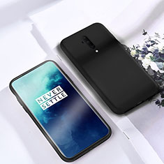 Ultra-thin Silicone Gel Soft Case 360 Degrees Cover S03 for OnePlus 7T Pro Black