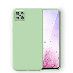 Ultra-thin Silicone Gel Soft Case 360 Degrees Cover S03 for Oppo A92s 5G Green