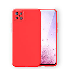 Ultra-thin Silicone Gel Soft Case 360 Degrees Cover S03 for Oppo A92s 5G Red