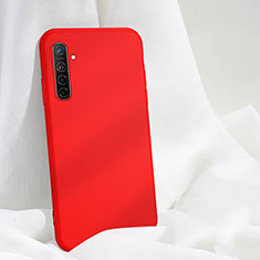 Ultra-thin Silicone Gel Soft Case 360 Degrees Cover S03 for Oppo K5 Red