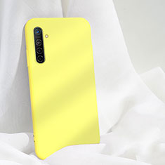 Ultra-thin Silicone Gel Soft Case 360 Degrees Cover S03 for Oppo K5 Yellow