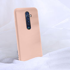 Ultra-thin Silicone Gel Soft Case 360 Degrees Cover S03 for Oppo Reno2 Pink