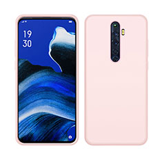 Ultra-thin Silicone Gel Soft Case 360 Degrees Cover S03 for Oppo Reno2 Z Pink