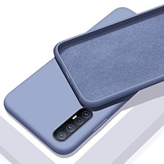 Ultra-thin Silicone Gel Soft Case 360 Degrees Cover S03 for Oppo Reno3 Pro Gray