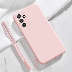 Ultra-thin Silicone Gel Soft Case 360 Degrees Cover S03 for Samsung Galaxy A05s Pink