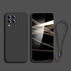 Ultra-thin Silicone Gel Soft Case 360 Degrees Cover S03 for Samsung Galaxy M22 4G Black