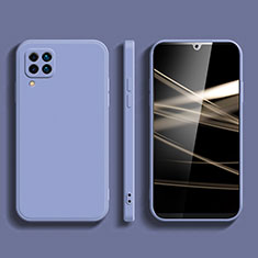 Ultra-thin Silicone Gel Soft Case 360 Degrees Cover S03 for Samsung Galaxy M42 5G Lavender Gray