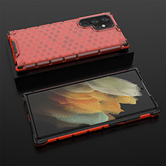 Ultra-thin Silicone Gel Soft Case 360 Degrees Cover S03 for Samsung Galaxy S23 Ultra 5G Red