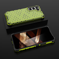 Ultra-thin Silicone Gel Soft Case 360 Degrees Cover S03 for Samsung Galaxy S24 5G Green