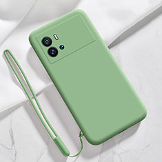 Ultra-thin Silicone Gel Soft Case 360 Degrees Cover S03 for Vivo iQOO 9 5G Green