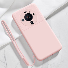 Ultra-thin Silicone Gel Soft Case 360 Degrees Cover S03 for Xiaomi Mi 12 Ultra 5G Pink